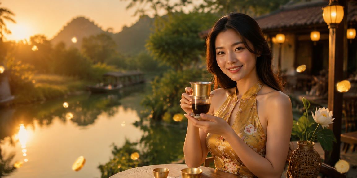 Khách hàng Việt thưởng thức cà phê và tìm hiểu thông tin cá cược tại Ninh Bình