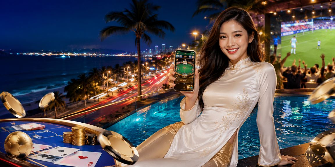Người chơi Baccarat tại Phan Thiết trong trang phục áo dài truyền thống Việt Nam
